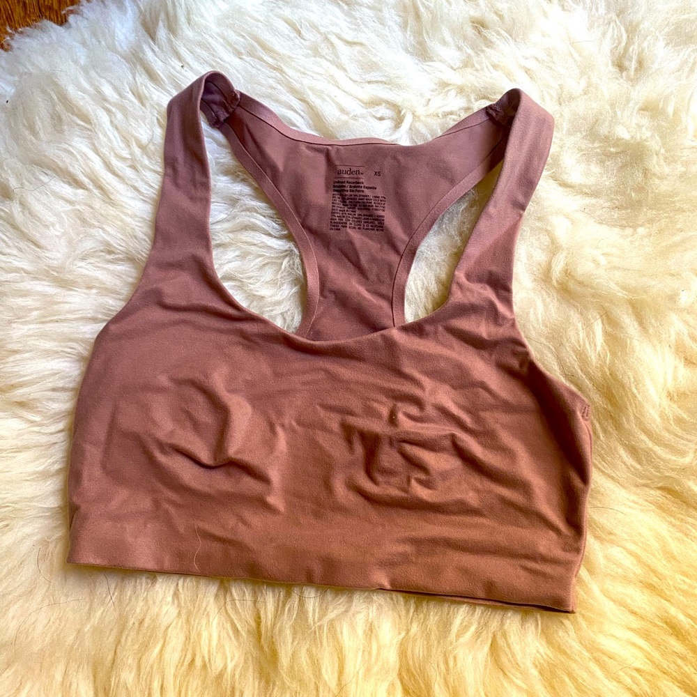 Unpadded bralette